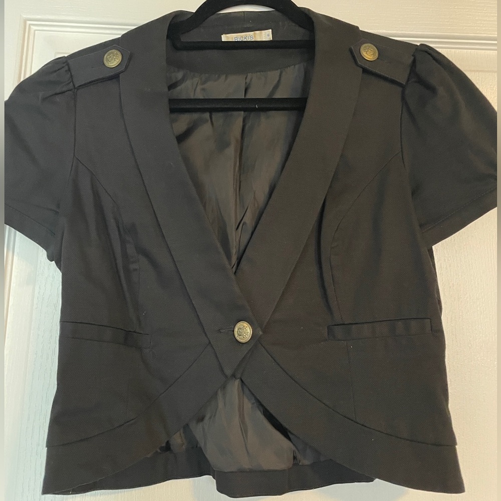 Ricki's cropped military style blazer